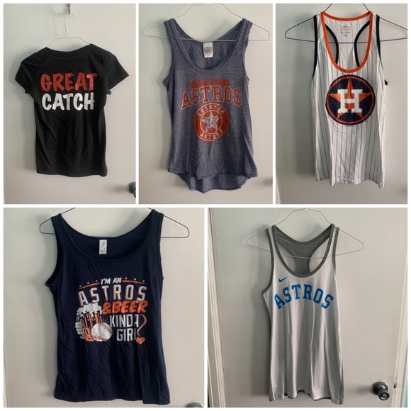 Nike Tops - 5 Houston Astros Tops!!